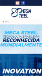 Mobile Screenshot of megasteelmaquinas.com.br